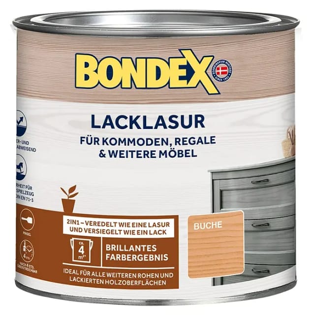 Bondex Lack-Lasur Buche 375 ml