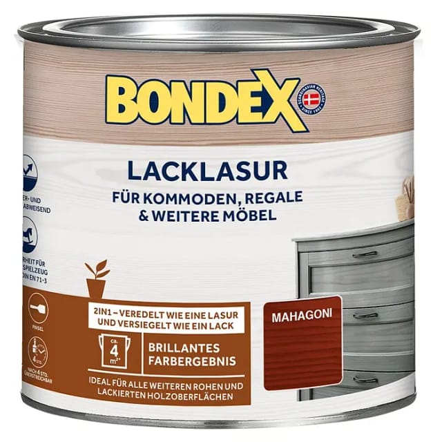 Bondex Lack-Lasur Mahagoni 375 ml