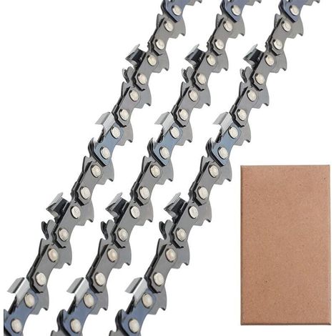 Ymyny 3er-pack Kettensägenkette Mit Geringem Rückschlag 3/8"lp 50 Glieder 1,1 Mm 35 Cm Kompatibel Mit Stihl Ms170 Ms180 Ms192t - 3610 000 0050