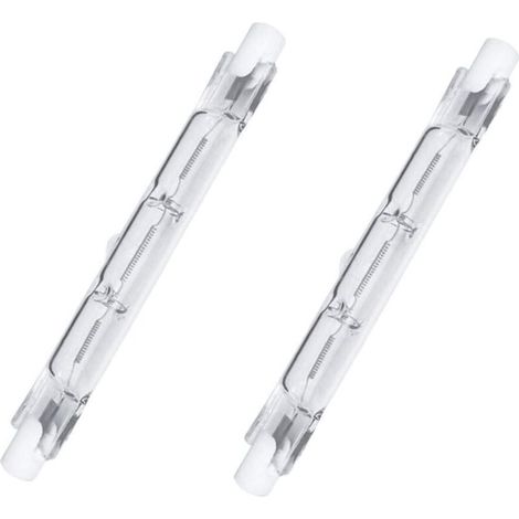 2-teilige Dimmbare Halogenlampen R7s Warmweiß 2700k (78 Mm, 120 W 2250 Lm) [energieklasse G]