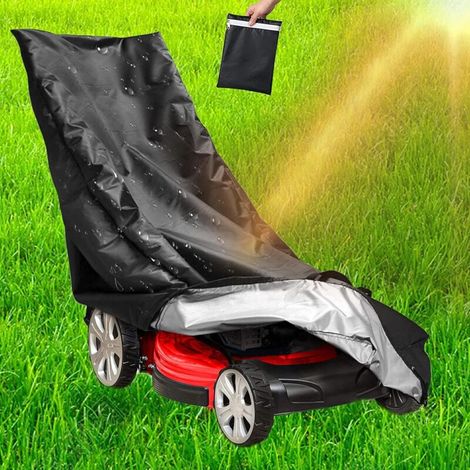 Beijiyi – Schutzhülle Für Rasenmäher 210d – Reißfest – Maße: 180 X 53 X 119 Cm – Mit Kordelzug Und Aufbewahrungstasche