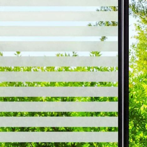 Beijiyi – Elektrostatische Fensterfolie 30 X 300 Cm – 96 % Uv-schutz – Klebstofffreie Montage – Wiederverwendbar Und Einfach Anzubringen