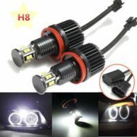 Ymyny 120w H8 Led-autoscheinwerfer-angel-eye-ringlampe Für Bmw E82 E87 E88 E90 E91 E92 E93 E60 E61 E63 E64 E84 X1 E70 X5 E71 E72 X6 E89 Z4 Canbus-fehlerfrei