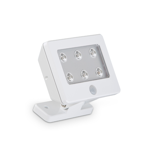 Briloner LED-Außenleuchte mit Bewegungsmelder Lero Weiß