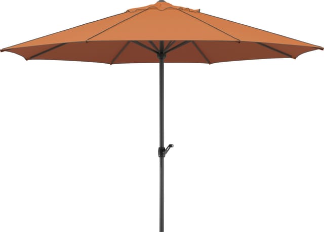 Schneider Marktschirm Adria Ø 350 cm Terracotta mit Kurbelmechanik