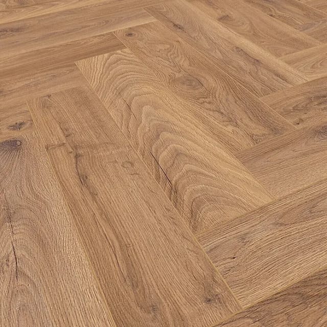 Krono Original Herringbone Laminat 8 mm Braun