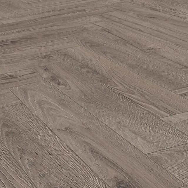 Krono Original Herringbone Laminat 8 mm Braungrau
