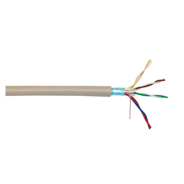 Telefonkabel JY(ST)Y 4 x 2 x 0,6 Grau Meterware