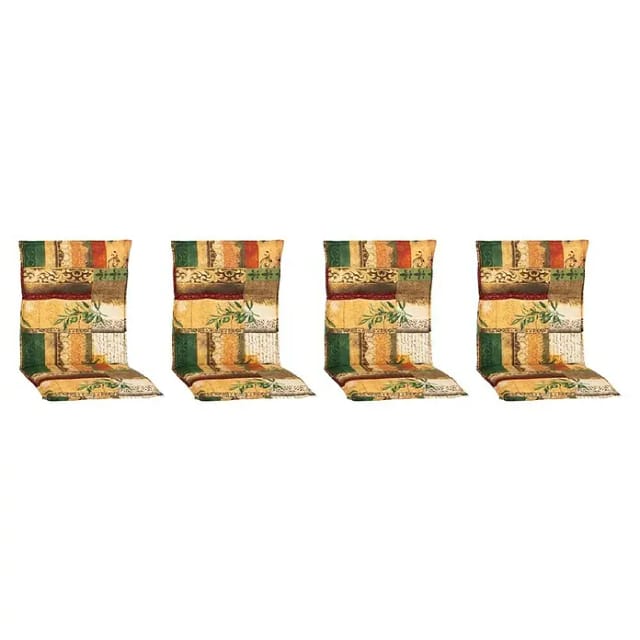 Beo Sitzauflage Niedriglehner Glasgow 4er-Set Beige-Natur