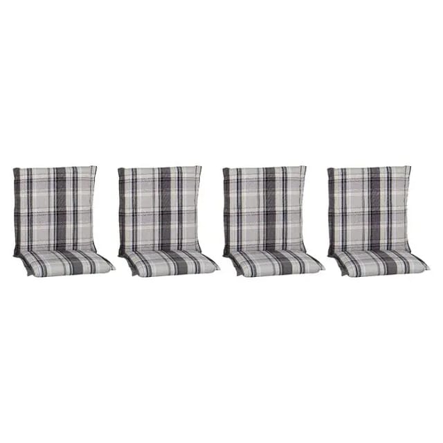 Beo Sitzauflage Niedriglehner Atika 4er-Set Karo Beige