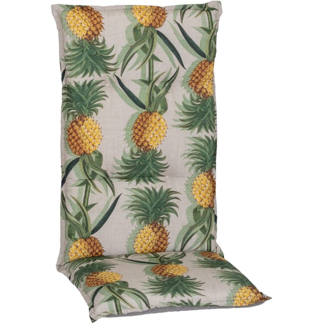 Beo Sitzauflage Hochlehner Treffelstein Ananas-Motiv