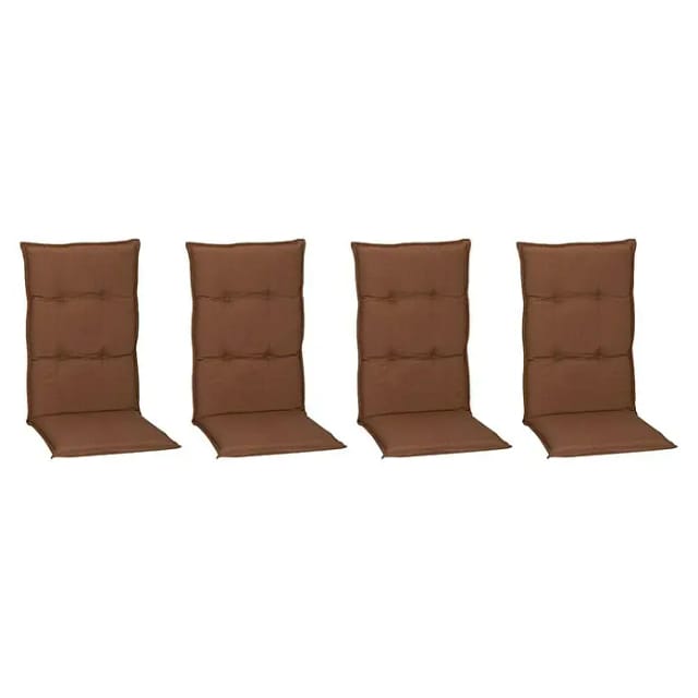 Beo Sitzauflage Hochlehner Tolonaro 4er-Set DunkelBraun