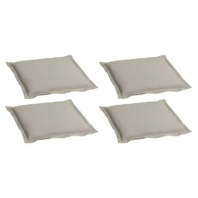 Beo Bankauflage für 1-er Sitz 4er-Set Beige