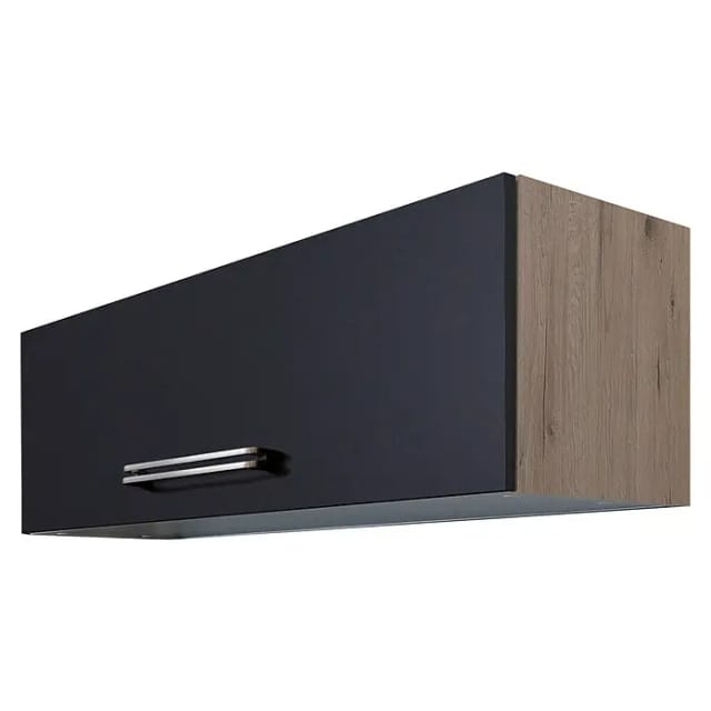 Flex-Well Exclusiv Küchen-Kurz-Hängeschrank Lara 60x32cm Anthra.-San Remo Eiche
