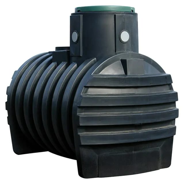 4rain Retentionszisterne Mono 3000, Schwarz