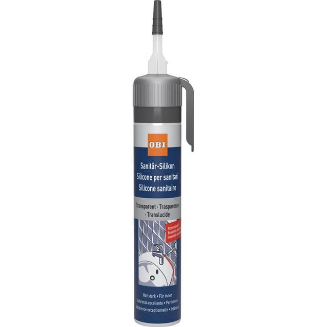 OBI Sanitär-Silikon Transparent 100 ml