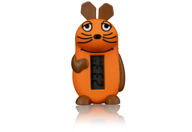 DieMaus Badethermometer Maus Orange