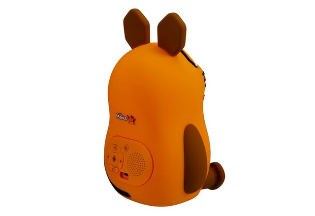 DieMaus Lichtwecker für Kinder Maus-Design Orange