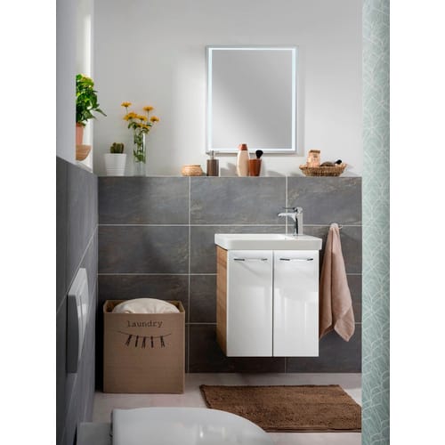 Fackelmann Waschbeckenunterschrank Milano Asteiche 52 cm
