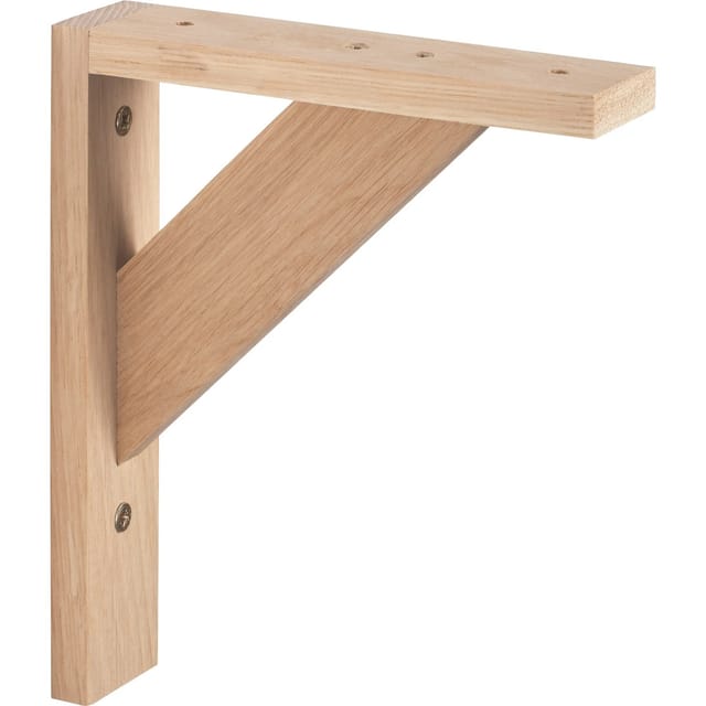 Holzkonsole Eiche 19,5 cm x 16,5 cm