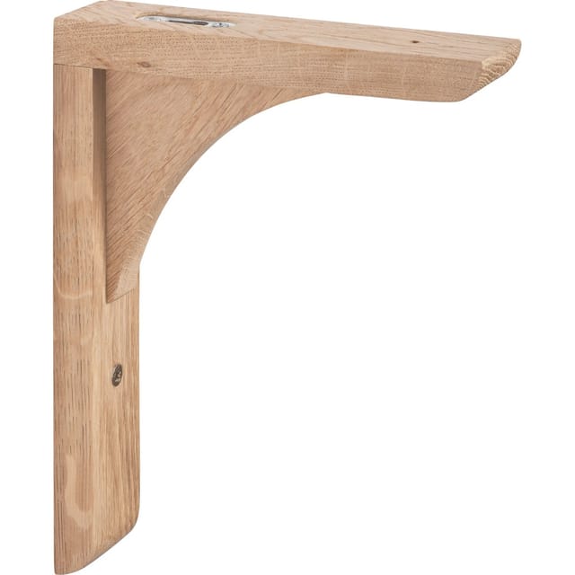 Holzkonsole Eiche 22 cm x 18 cm