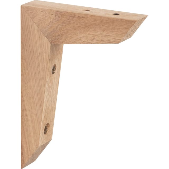 Holzkonsole Eiche 17,5 cm x 12,5 cm