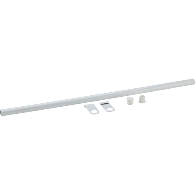 Metall-Kleiderstange 80 cm x 3,5 cm Weiß