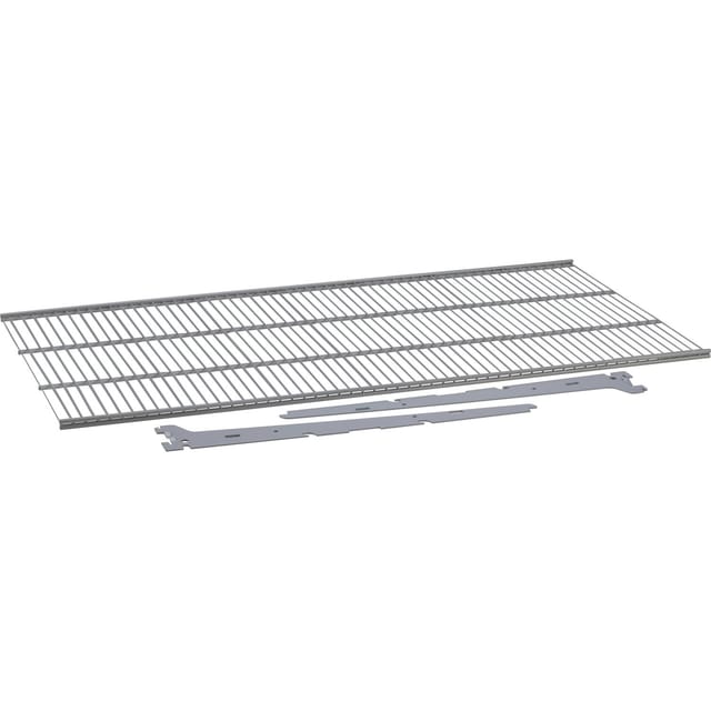 Metall-Drahtboden-Set 43 cm x 80,5 cm Silber