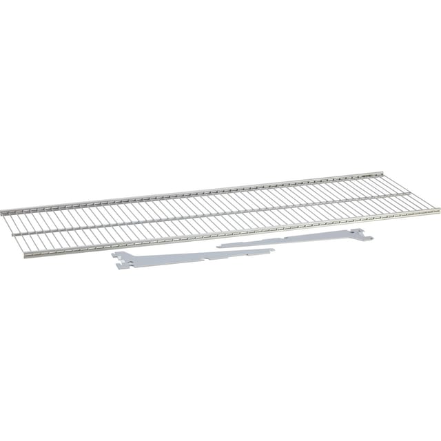 Metall-Drahtboden-Set 25 cm x 80,5 cm Silber