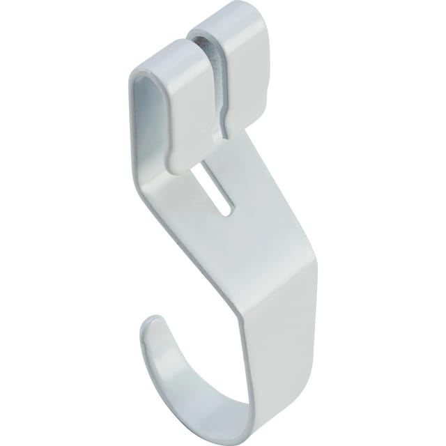 Metall-Multifunktionshaken 3 cm x 8 cm Weiß 3 Stück