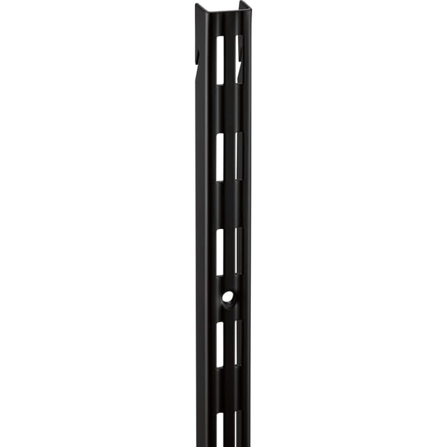 Metall-Wandschiene 2-reihig 150 cm Schwarz