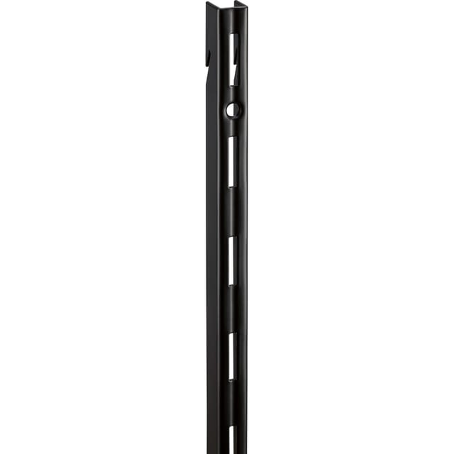 Metall-Wandschiene 1-reihig 100 cm Schwarz