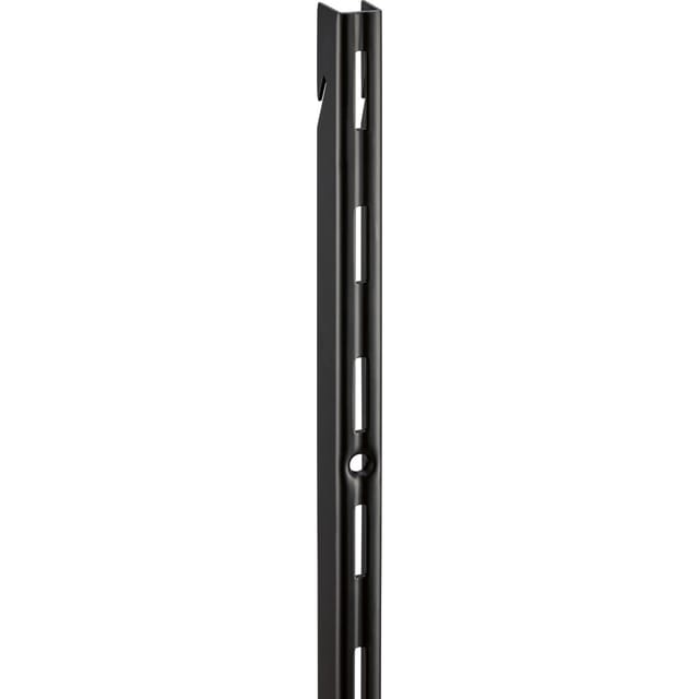 Metall-Wandschiene 1-reihig 150 cm Schwarz