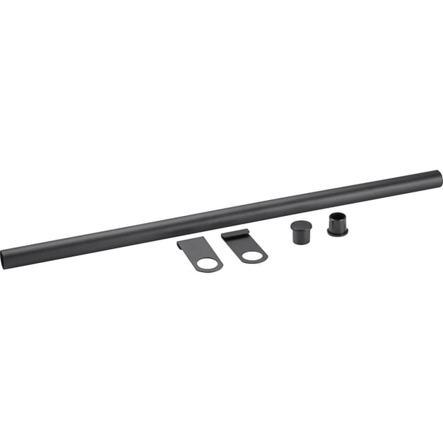 Metall-Kleiderstange 60 cm x 3,5 cm Matt-Schwarz