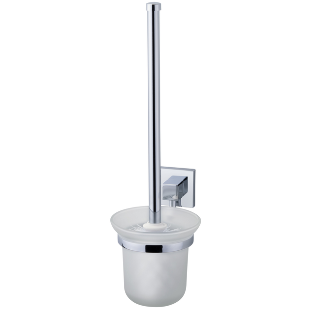 Fackelmann Toilettenbürste mit Halter Mare Chromoptik