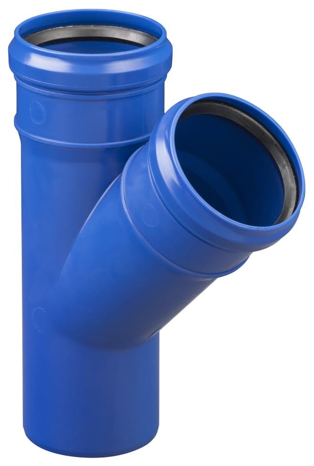 Marley HT Silent Abwasser-Rohrsystem Abzweig DN 110/110, 45°