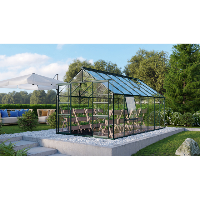 Vitavia Gewächshaus Meridian 11500 Smaragd 11,5 m²