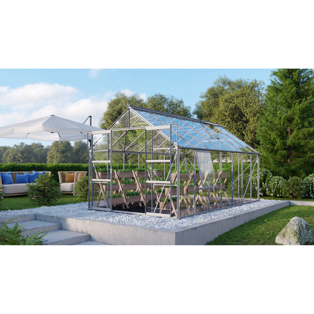 Vitavia Gewächshaus Meridian 2 11500 ESG 3mm Alu