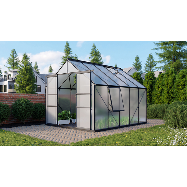 Vitavia Gewächshaus Meridian 2 8300 HKP 6mm Schwarz