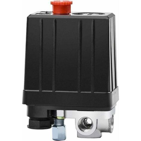 Druckschalter Für Luftkompressor, 4 Ausgänge, 90–120 Psi, 240 V, Druckschalterventilsteuerung