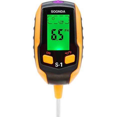 Boden-ph-tester, 4-in-1-digitaltester, Bodenfeuchtigkeitsmesser, Temperatur- Und Ph-tester, Gartengeräte Für Die Pflanzenpflege
