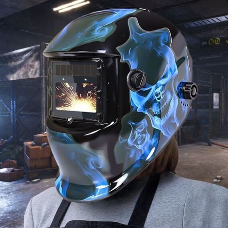 Automatischer Schweißhelm Ultrixe, Weites Sichtfeld, Automatische Und Einstellbare Progressive Verdunkelung, Sensor Und Solarzelle Mit Akku, Für Lichtbogenschweißen