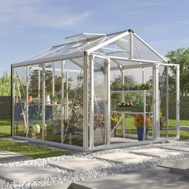 Vitavia Gewächshaus Zeus Comfort 8100 ESG/HKP Alu