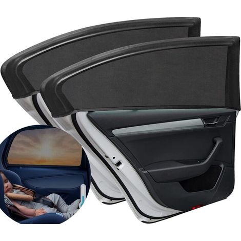 Aiperq 2er-pack Auto-sonnenschutz Für Die Hinteren Seitenscheiben, Auto-sonnenschutzsocken Für Babys, Blockieren Uv-strahlen, Auto-sonnenschutz Für Die Hinteren Seitenscheiben Für Kinder Und Haustiere