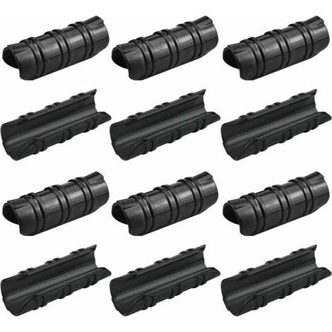 12 Stück Gewächshausclips 25 Mm, Hochtemperaturbeständig, Langlebig, Befestigungselemente Für Gartenplanen, Folien, Rohre, Banner