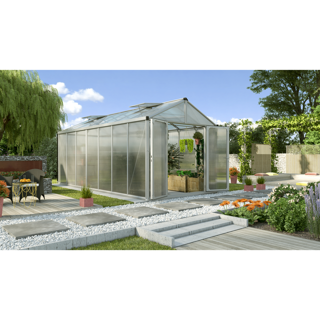 Vitavia Gewächshaus Zeus Comfort 13800 HKP10mm Alu