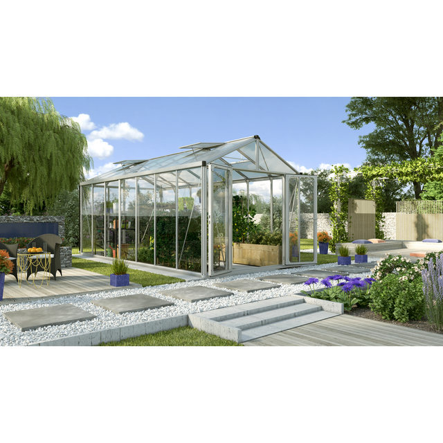Vitavia Gewächshaus Zeus Comfort 13800 ESG/HKP Alu