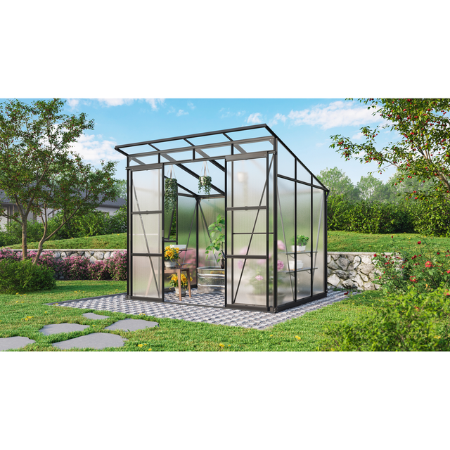 Vitavia Gewächshaus Playa 5900 HKP 6mm Schwarz