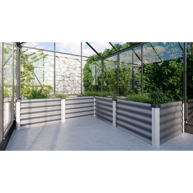 Vitavia Innenbeet Linus 401 Eckig Granit