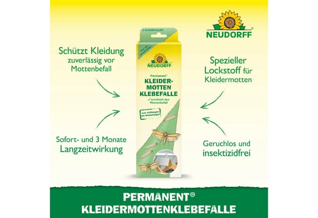 Neudorff Permanent Kleidermotten Klebefalle 2 Stk.